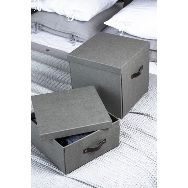 Uzglabāšanas kaste ar vāku Logan – Bigso Box of Sweden-image-1