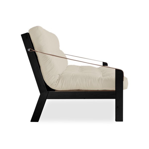 Izvelkamais dīvāns Karup Design Poetry Black/Beige-image-4