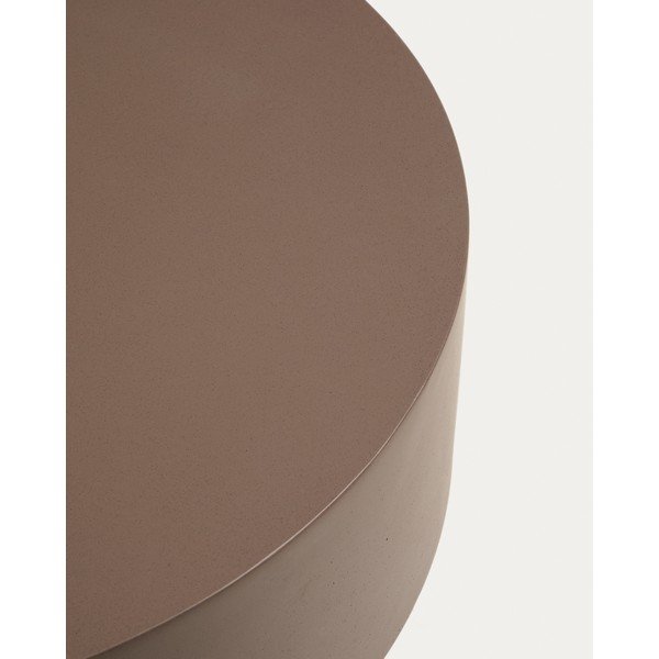Betona apaļš dārza kafijas galdiņš ø 60 cm Garbet – Kave Home-image-3