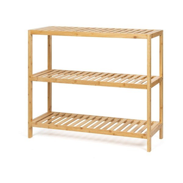 Dabīga toņa bambusa vannas istabas plaukts 69x60 cm Skaren – Bonami Essentials