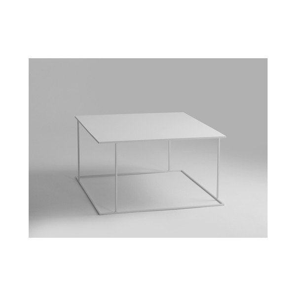 Balts kafijas galdiņš Custom Form Walt, 80 x 80 cm-image-1