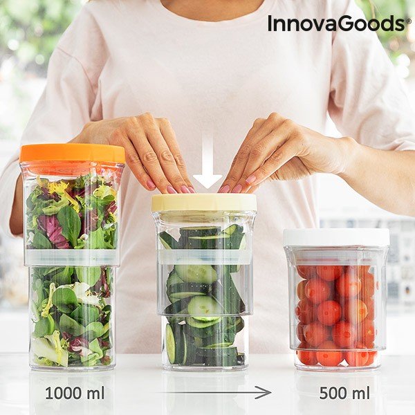 Regulējami konteineri InnovaGoods, 3 gab.-image-2