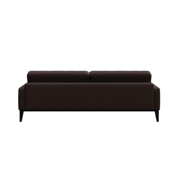 Brūns dīvāns MESONICA Musso Tufted, 210 cm-image-3