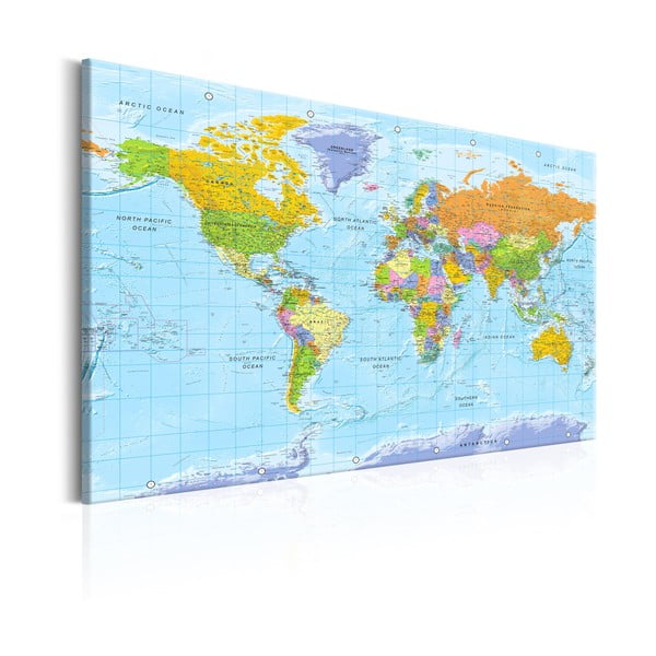 Pasaules sienas karte Bimago Orbis Terrarum, 90 x 60 cm-image-2