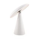Balta LED galda lampa ar regulējamu spilgtumu (augstums 26 cm) Phoebe – Leitmotiv