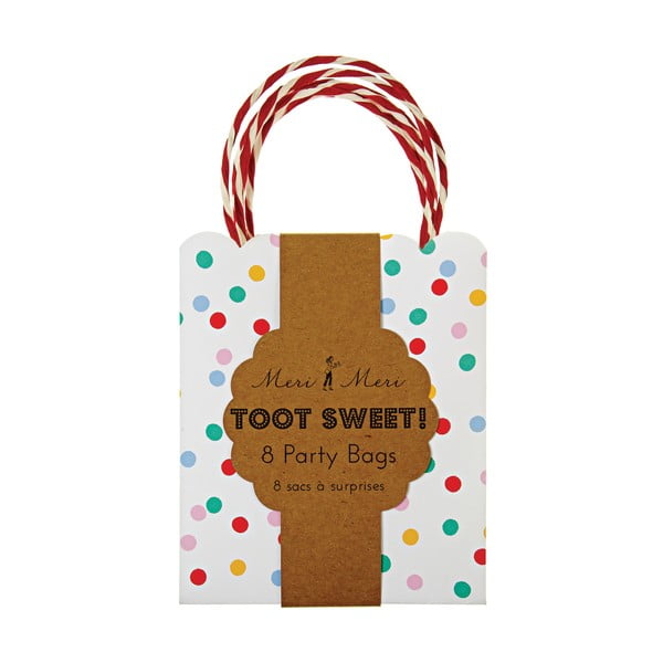 Dāvanu maisiņi (8 gab.) 13x8 cm Spotty – Meri Meri-image-2