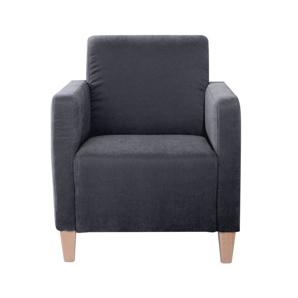 Antracīta krēsls Max Winzer Milla Velor-image-1