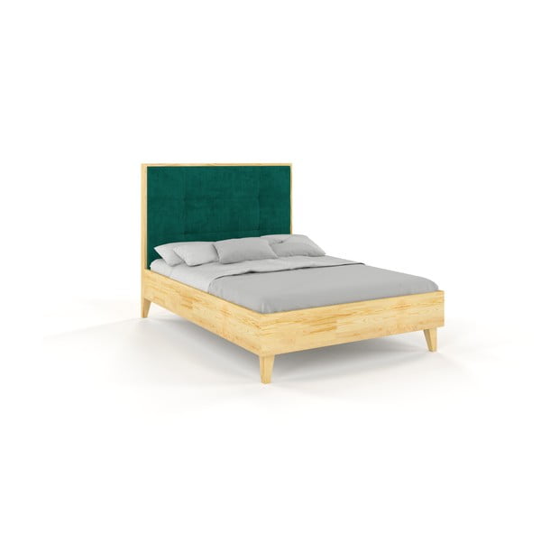 Divguļamā gulta no priedes koka Skandica Frida, 160 x 200 cm