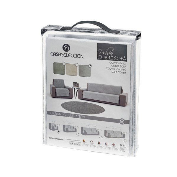 Gaiši pelēks pārvalks dīvānam 2 sēdvietām Urban – Casa Selección-image-4