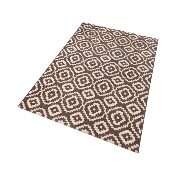 Brūns paklājs Mint paklāji Diamond Ornamental, 80 x 150 cm-image-3