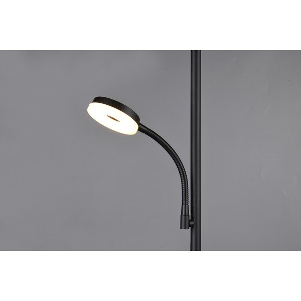 Melna LED stāvlampa (augstums 178 cm) Specter – Reality-image-2