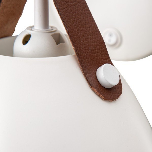 Balta sienas lampa Reo – Ixia-image-1
