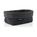 Tumši pelēks uzglabāšanas grozs Blomus Rope, 11,5 x 20 cm