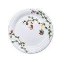 Balts porcelāna šķīvis ar Ziemassvētku motīvu ø 27 cm Hammershøi Christmas – Kähler Design