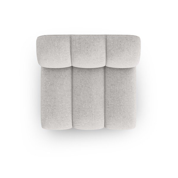 Gaiši pelēks modulārais dīvāns (vidējā moduļa) Lupine – Micadoni Home-image-3