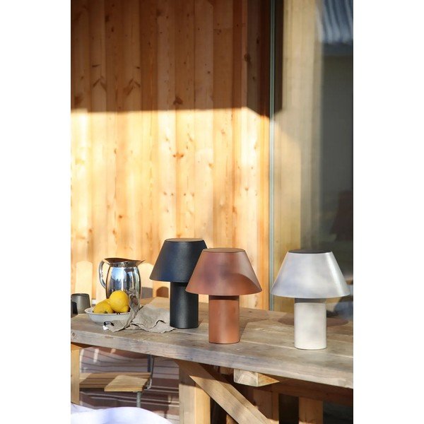 LED galda āra gaismeklis ar regulējamu spilgtumu ar saules baterijām/ar USB ø 25 cm Vivo – Markslöjd-image-4