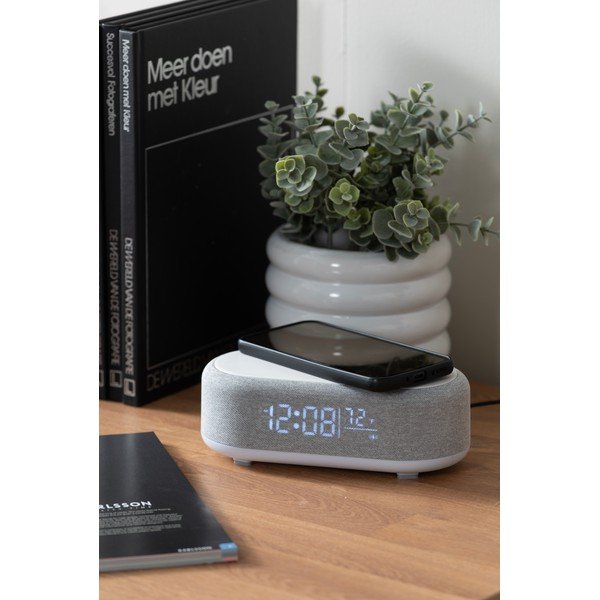 Digitāls modinātājpulkstenis ar bezvadu uzlādi Vogue – Karlsson-image-1