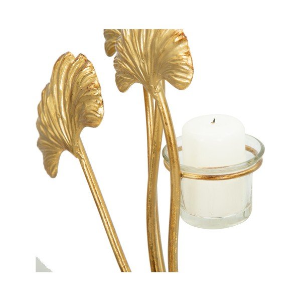 Dzelzs svečturis zelta krāsā Mauro Ferretti Iris-image-3