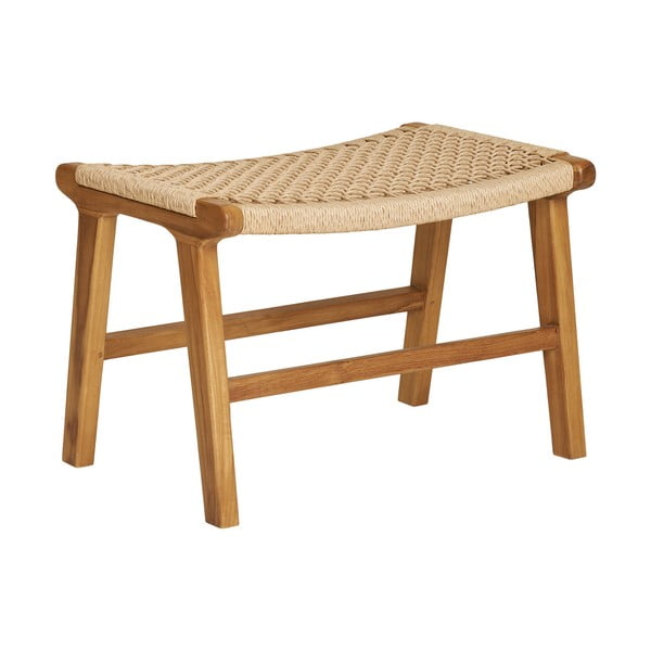 Dabīga toņa austs atpūtas krēsls ar kāju balstu Derby – House Nordic-image-3