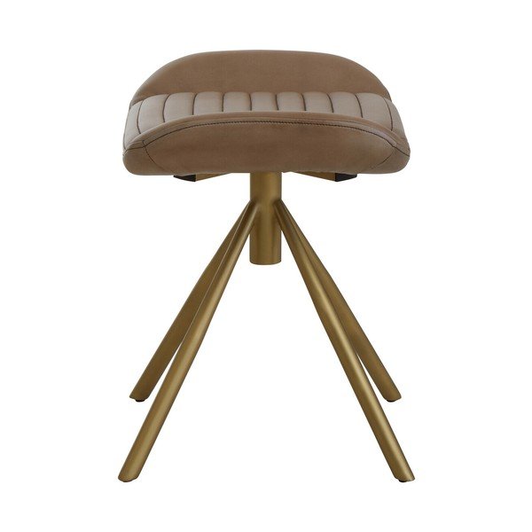 Pelēks ādas kāju soliņš Buffalo – Premier Housewares-image-4