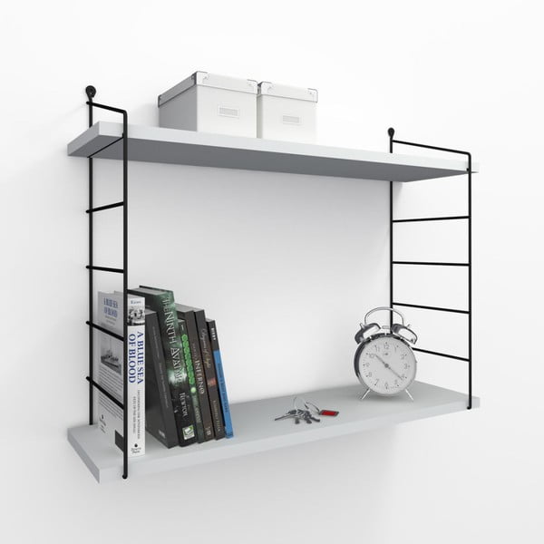 Balts sienas plaukts Garetto Armoni-image-1