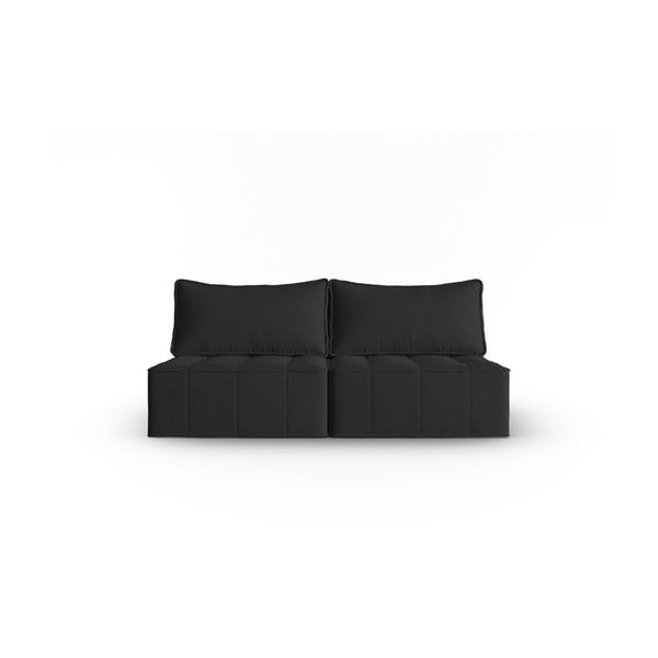 Melns dīvāns 160 cm Mike – Micadoni Home