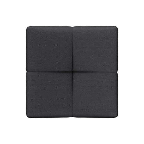 Melns dīvāna modulis Rome – Cosmopolitan Design -image-3