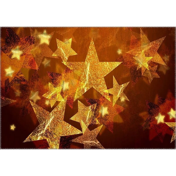 Paklājs Vitaus Ziemassvētku periods Dzirkstošās zvaigznes, 50 x 80 cm