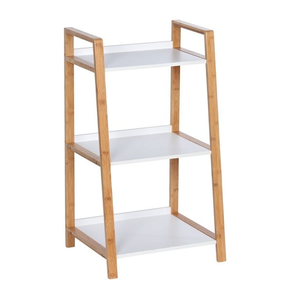 Bambusa vannas istabas plaukts ar 3 plauktiem Wenko Finja-image-2