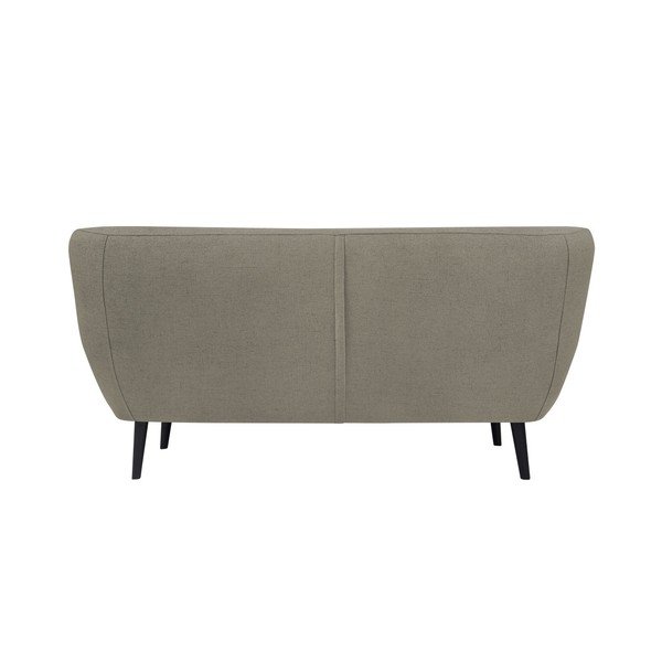 Brūns divvietīgs dīvāns ar brūnām kājām Mazzini Sofas Piemont-image-1