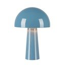 Zila galda lampa ar metāla abažūru (augstums 36 cm) Mantar – Markslöjd