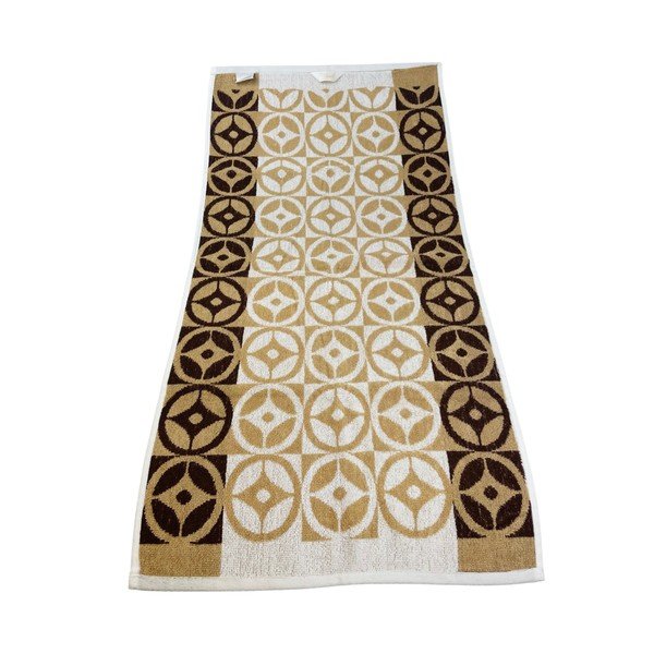 Brūns kokvilnas dvielis 70x140 cm Compass – JAHU collections-image-2