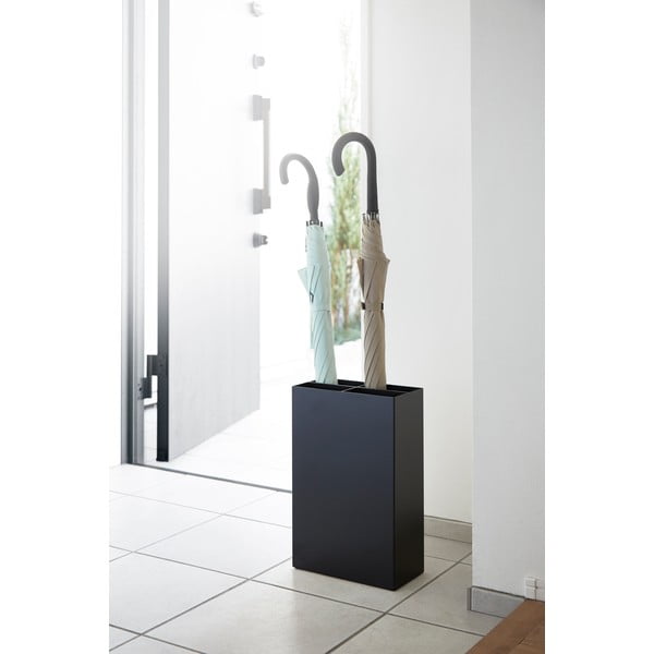 Melns metāla lietussargu statīvs Yamazaki Smart-image-3