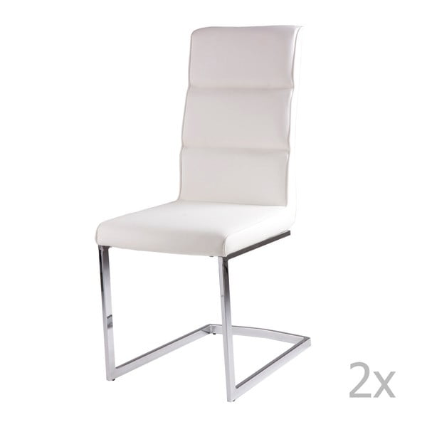 2 baltu ēdamistabas krēslu komplekts sømcasa Camile