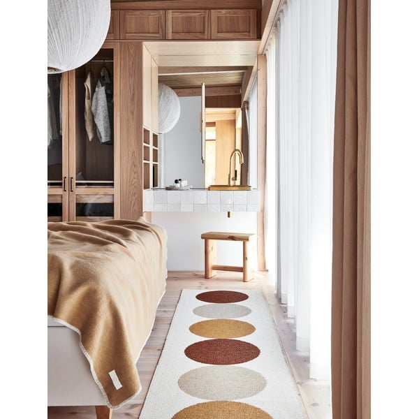 Okera dzeltens/krēmkrāsas iekštelpu un āra paklājs 70x140 cm Otto Harvest – Pappelina-image-3