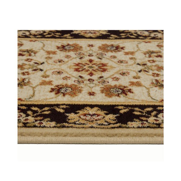 Brūns un bēšs paklājs Universal Madras Brown, 57 x 110 cm-image-1