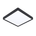 Melna LED griestu lampa 28,5x28,5 cm FUEVA 5 – EGLO