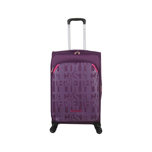 3 violetu bagāžas somu komplekts uz 4 riteņiem Lulucastagnette Bellatrice-image-4