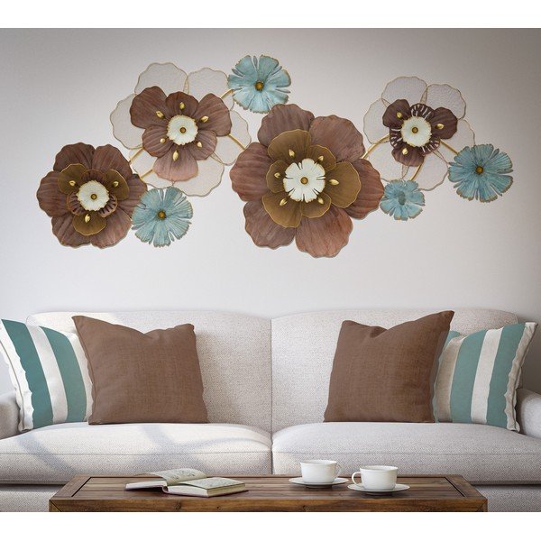 Metāla piekaramais dekors Mauro Ferretti Flower Opas, 154 x 66 cm-image-1