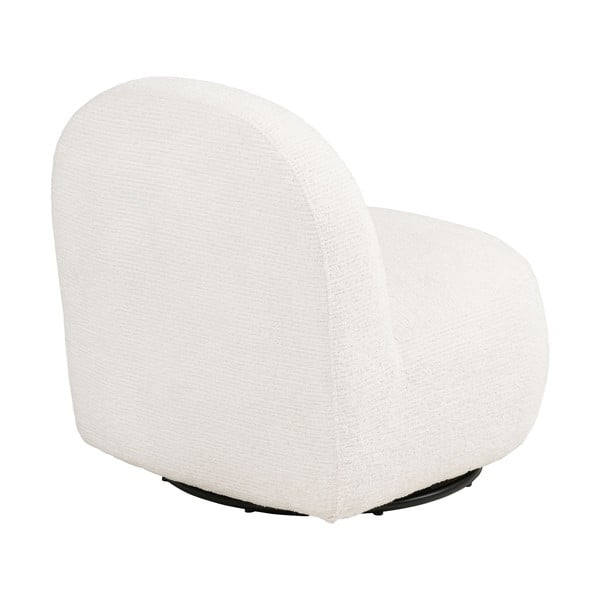 Krēmkrāsas grozāms atpūtas krēsls Milo – House Nordic-image-4