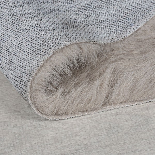 Brūna sintētiska kažokāda 80x150 cm Alpine Faux Fur – Flair Rugs-image-2