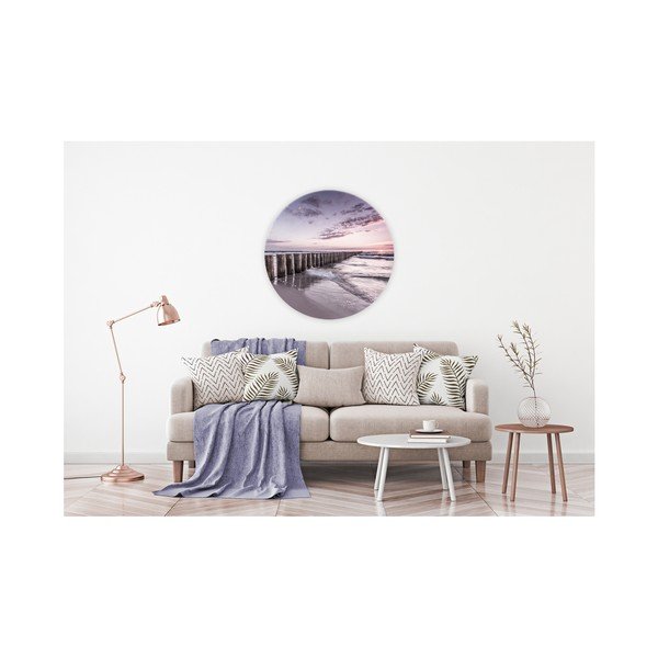 Sienas rotājums Styler Glasspik Ringart Sunset, ø 70 cm-image-1