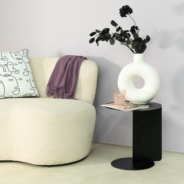 Metāla apaļš sānu galdiņš ø 40 cm Salsa – Spinder Design-image-2