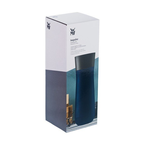 Zila termo krūze no nerūsējošā tērauda WMF Impulse, ​​350 ml-image-2