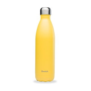 Dzeltena nerūsējošā tērauda ceļojumu pudele 750 ml Pop – Qwetch