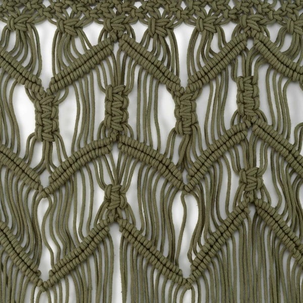 Haki aizkars durvīm 90x200 cm Macarena – douceur d'intérieur-image-2