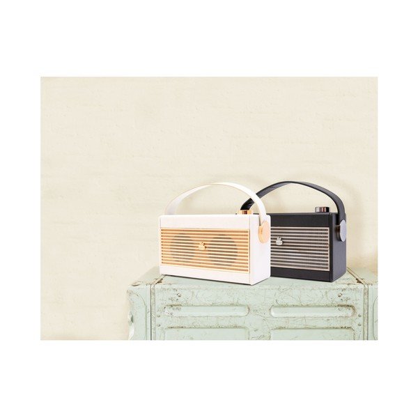 Krēmbalts radio GPO Darcy Black Wo294-image-1