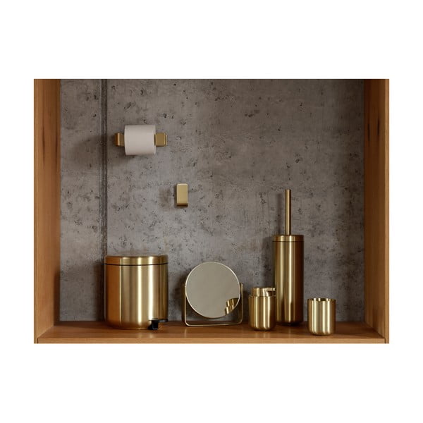 Misiņa krāsas nerūsējošā tērauda trauks zobu birstei Ume Brass – Zone-image-2