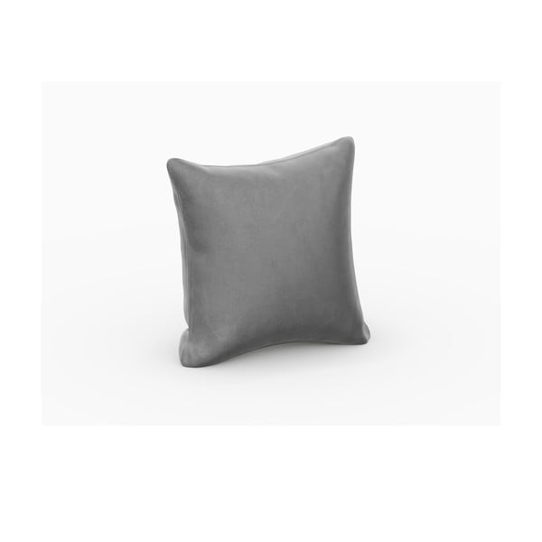 Pelēks samta spilvens modulārajam dīvānam Rome Velvet – Cosmopolitan Design -image-1