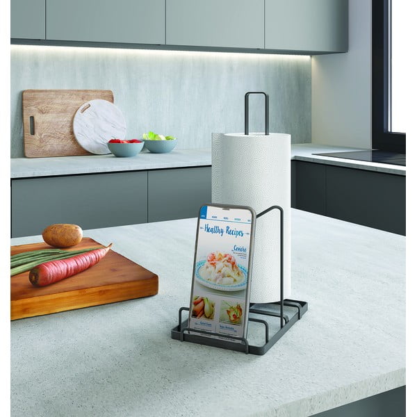 Nerūsējošā tērauda virtuves dvieļu turētājs Tokyo Lava – Metaltex-image-3